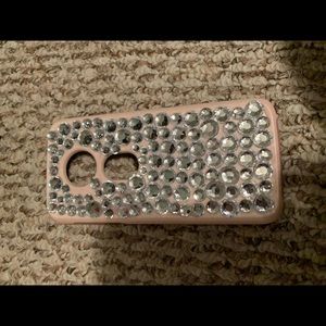 Pink bedazzled case for G6 Moto